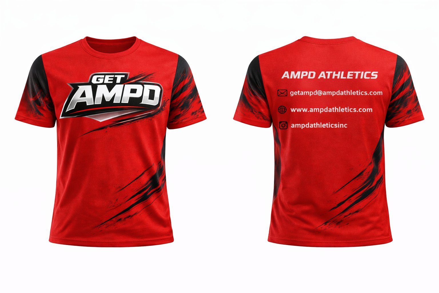 AMPD Tee Red